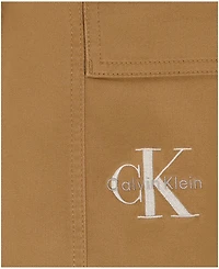 Calvin Klein Boys' 8-16 Essential Woven Elastic-Waist Shorts