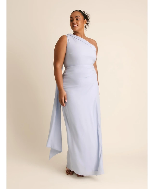 Six Stories Women's One Shoulder Chiffon Bridesmaid Dress | Dulles Town  Center
