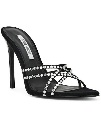 Steve Madden Women's Somers Strappy Slip-On Sandals