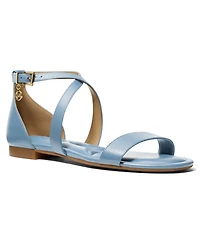 Michael Kors Women's Alexa Flex Buckle Flat Sandals