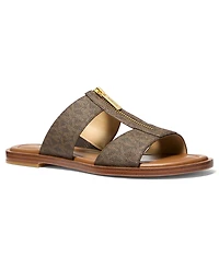 Michael Kors Women's Berkley Slip-On Flat Sandals