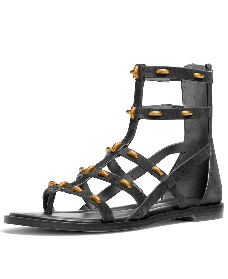 Michael Kors Women's Noa Gladiator Open Toe Flat Sandals