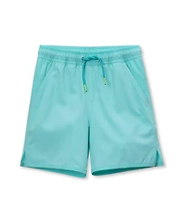 Lands' End Boys Chlorine Resistant Magic Print Hydroliner Sport Swim Trunks