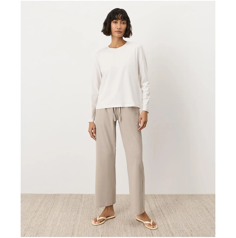 Pact Women's Organic Cotton Luxe Signature Long Sleeve Tee