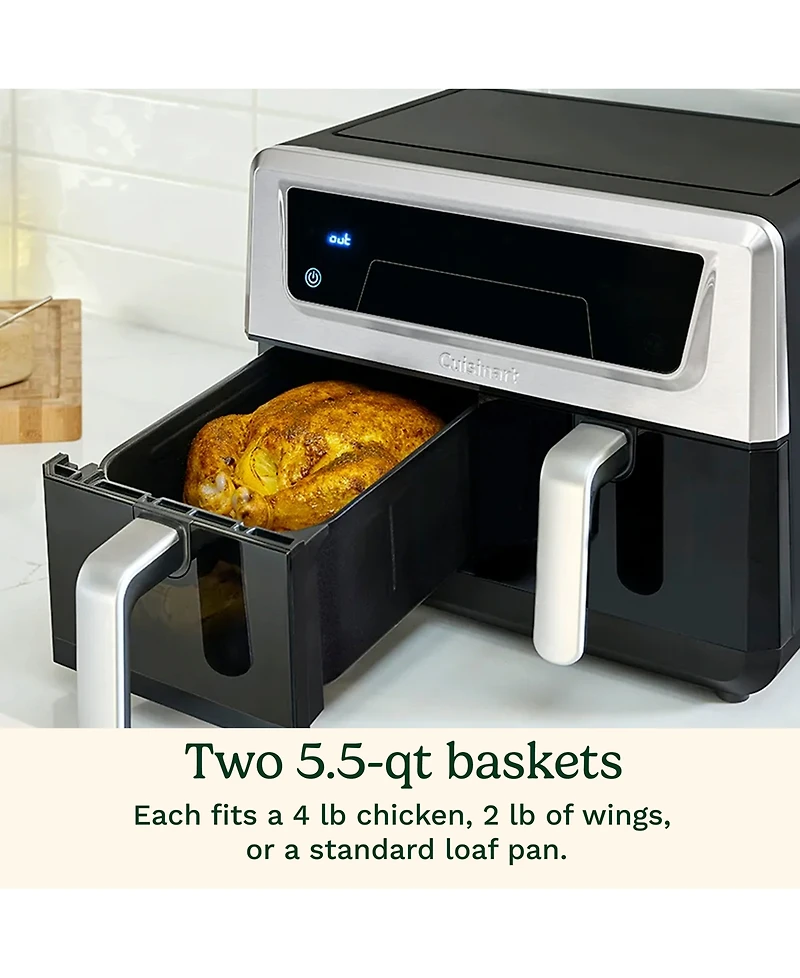 Cuisinart 11-Quart Dual Zone Basket Air Fryer
