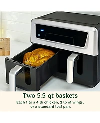 Cuisinart 11-Quart Dual Zone Basket Air Fryer