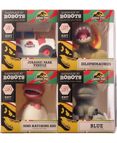Handmade by Robots Jurassic Park Vinyl Figures 4 Pack