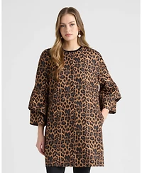 Nvlt Women's Frill Sleeve Coat