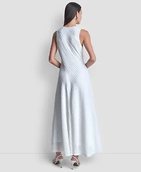 Dkny Women's Scoop Neck Maxi Dress