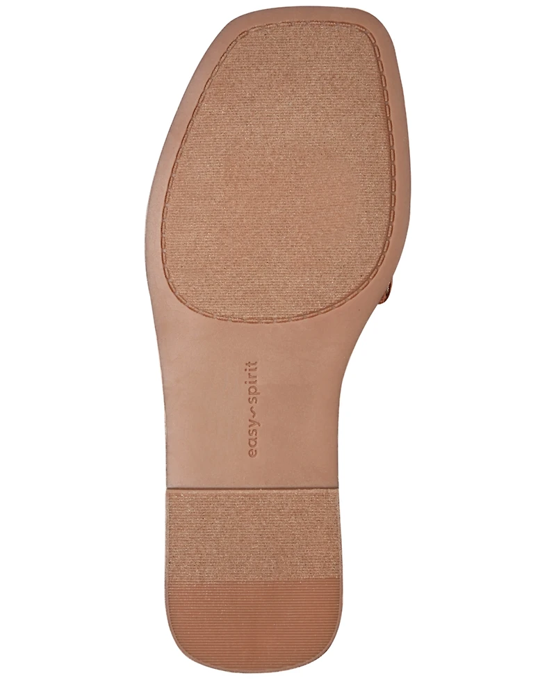 Easy Spirit Women's Vana Woven Slide Flat Sandals