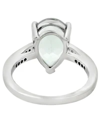 Macy's Pink Amethyst (6.50 ct. t.w.) & White Topaz (0.10 Ring Sterling Silver (Also Available Green Amethyst)