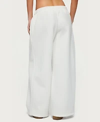 Edikted Women's Kamari Low Rise Wide Sweatpants