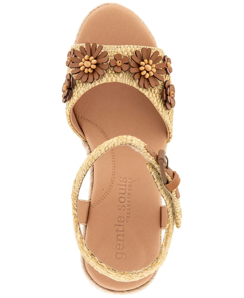 Gentle Souls Women's Gibson Wedge Sandals