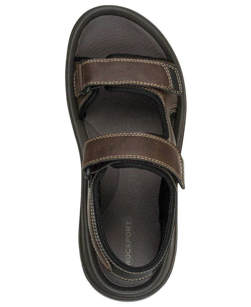 Rockport Men's Hutch Quarter Strap Sandals