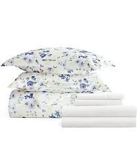 ienjoy Home Bedding Bundle Patterned -Piece Comforter with Duvet Cover Set