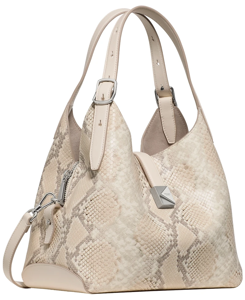 kate spade new york Deco Snake Embossed Small Crossbody Tote Bag