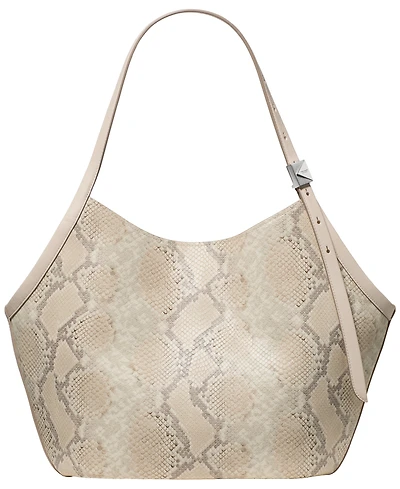 kate spade new york Deco Snake Embossed Dog Clip Tulip Tote Bag