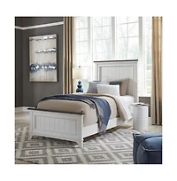 Liberty Furniture Industries, Inc Twin Panel Bed in Poplar & Rubberwood Solids