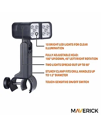 Maverick Fully Adjustable Led Grill Light