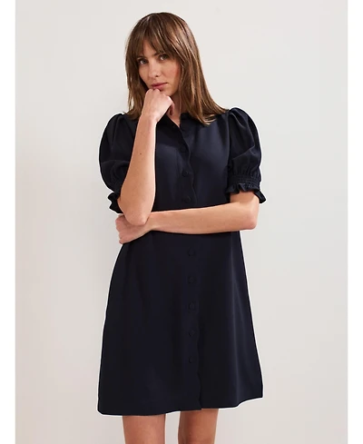 Phase Eight Women's Candice Scallop Detail Shirt Dress
