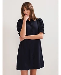 Phase Eight Women's Candice Scallop Detail Shirt Dress