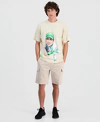 Big League Chew Men's Oversized-Fit Ground Ball Graphic T-Shirt