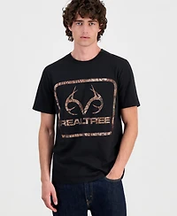 RealTree Men's Camo Logo T-Shirt