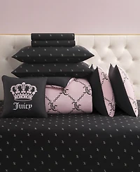 Juicy Couture Logo Link 8-Pc. Comforter Set