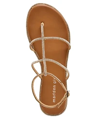 Madden Girl Women's Rhinestone-Embellished Gladiator Sandals