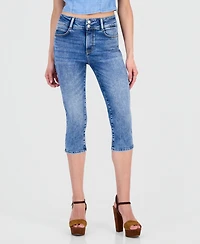 Guess Women's Lily Mid Rise Capri Jeans