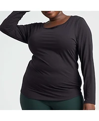 Universal Standard Plus Mia Long Sleeve Movement Tee
