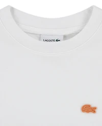 Lacoste Boys' 10-16 Watercolor Croc Crewneck T-Shirt