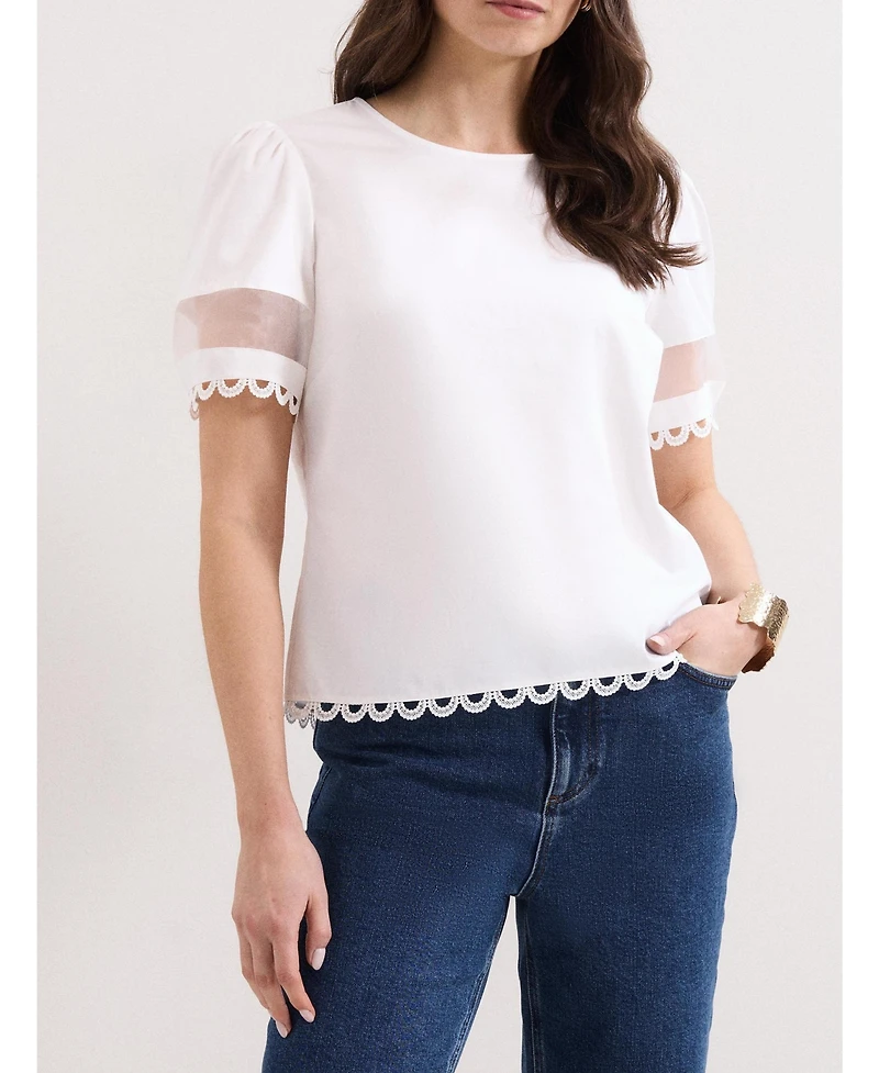 Phase Eight Women's Rebecca Detail Top