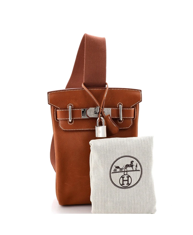 Pre-Owned HERMES Pm Hac a Dos Backpack Barenia Faubourg