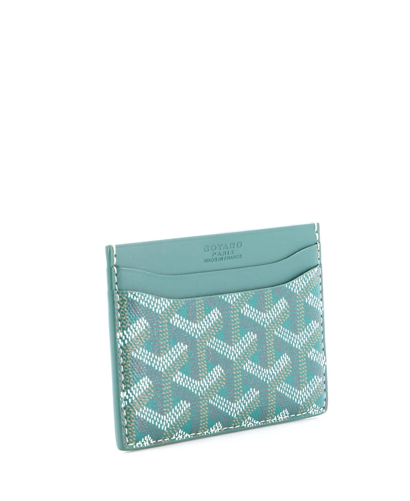 Pre-Owned Goyard Saint Sulpice Card Holder Coated Canvas