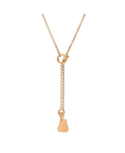 Pre-Owned HERMES Kelly Clochette Pendant Necklace