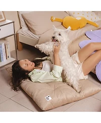 FunnyFuzzy Dual-Sided Plush Washable Dog Pad