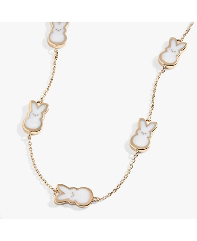 Alex and Ani Peeps Pearlized Bunny Necklace