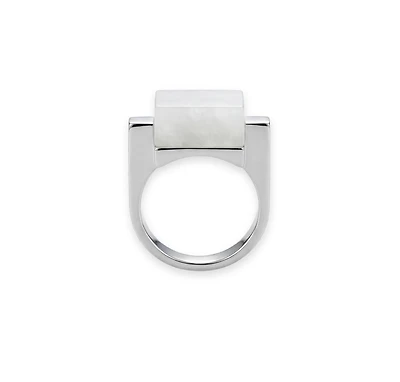 seree Year of the Horse — Jade Stone Saddle Ring