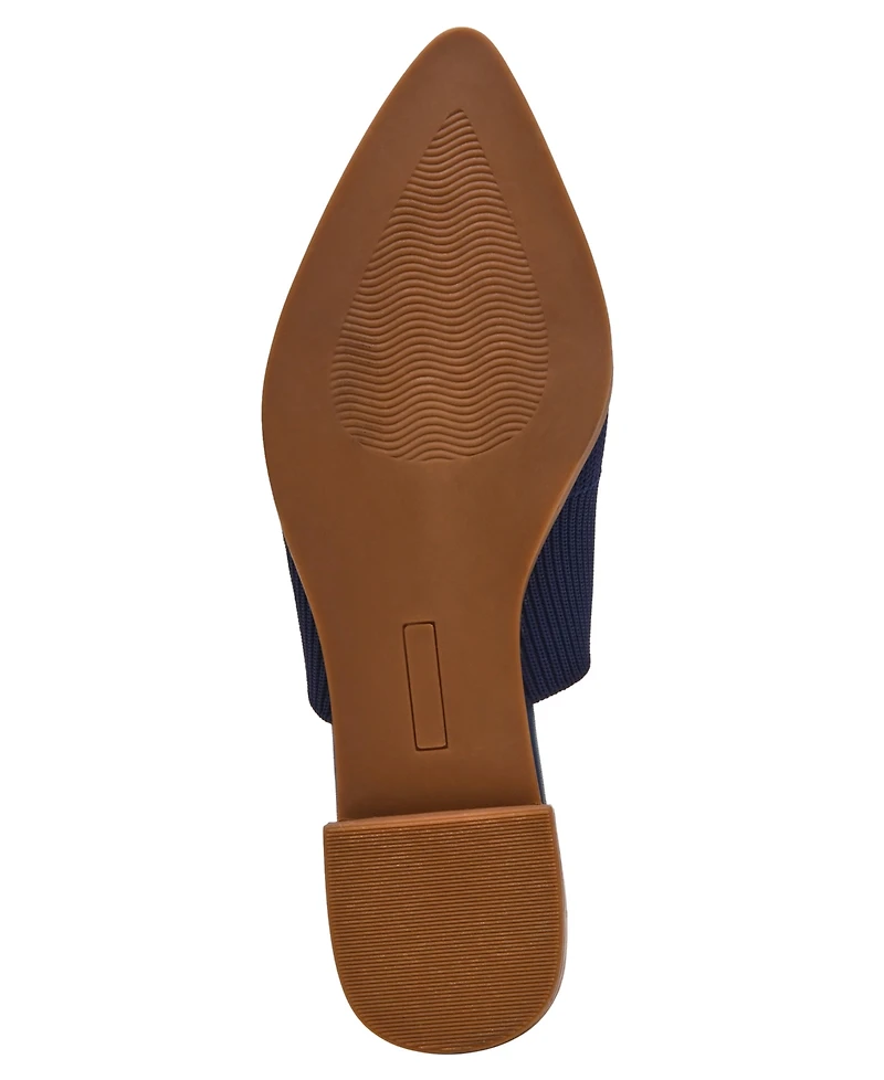 Anne Klein Women's Vassar Pointed Toe Knit Mules