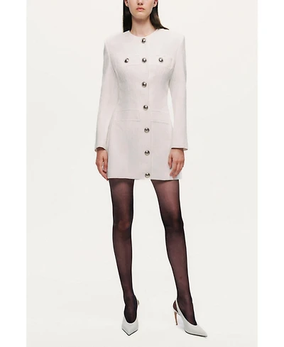 Nocturne Women's Padded Shoulder Mini Dress