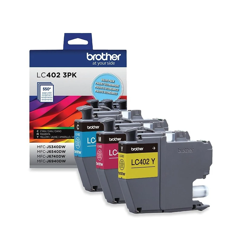 Brother LC4023PKS 550 Page-Yield Ink