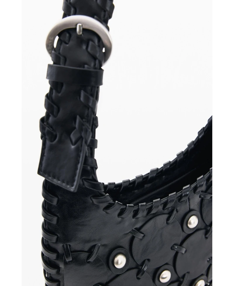Desigual Women's Studded faux leather bag