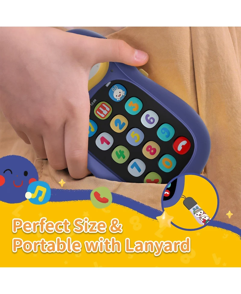 Alilo My First Mobile Phone – Interactive Pretend Play Toy for Early Learning