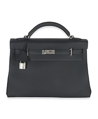 Pre-Owned Hermes Plomb Togo Maxi Kelly Retourne 42 Phw