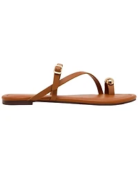Madden Girl Women's Tune Embellished Strappy Slide Sandals