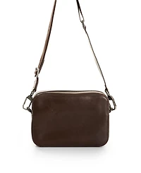 Velez Leather Crossbody Bag with Adjustable Straps