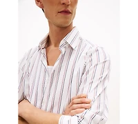 Tommy Hilfiger Men's Seasonal Stripe Regular-Fit Shirt