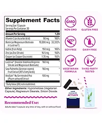 Vitauthority Hair Growth Supplement| Lustriva & Dht Blocker Vitamins for Thicker Fuller Locks, Biotin Saw Palmetto Zinc & Copper 30ct