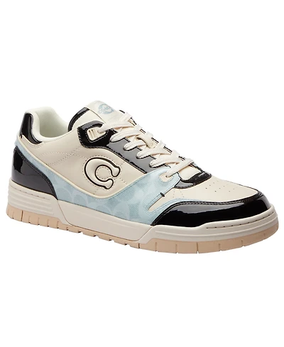 Coach Men's Lace-Up Round Toe Sneakers